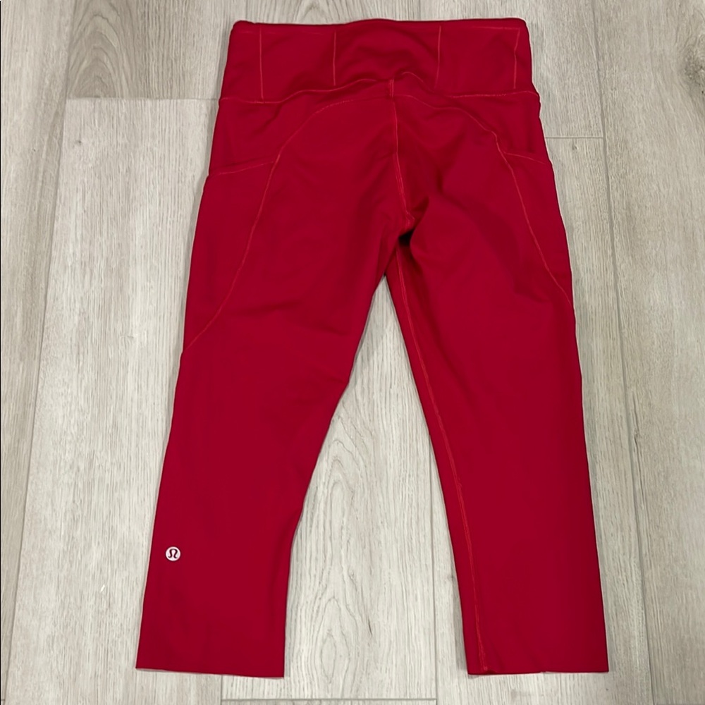 Lululemon fast and free crop ll  leggings